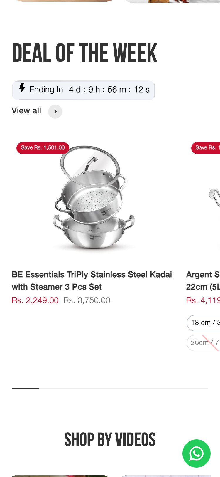 Bergner Home — Homepage (No Chef Section)